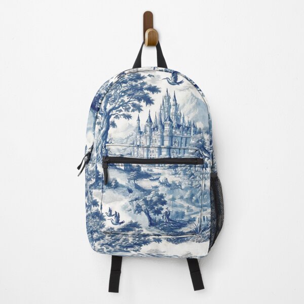 Item preview, Castillo encantado Toile designed and sold by pinebluedesign.