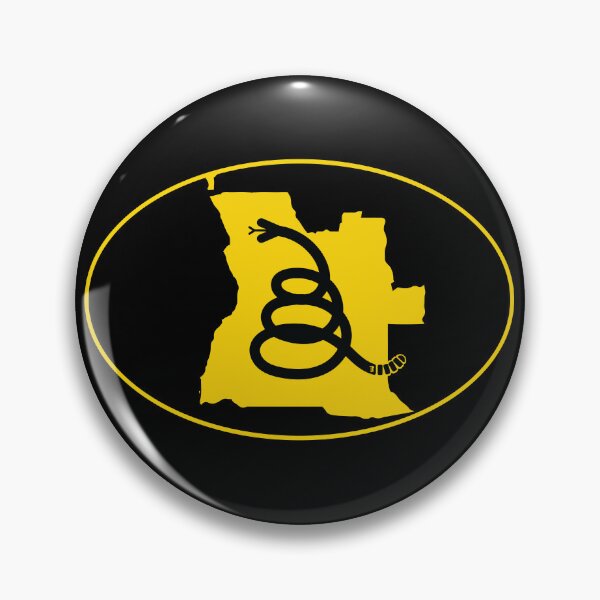 Item preview, ANGOLA - Freedom Is The Superpower - Modern Gadsden Snake Flag - Dont Tread On Me design designed and sold by pelagio.