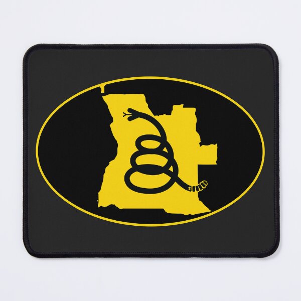Item preview, ANGOLA - Freedom Is The Superpower - Modern Gadsden Snake Flag - Dont Tread On Me design designed and sold by pelagio.