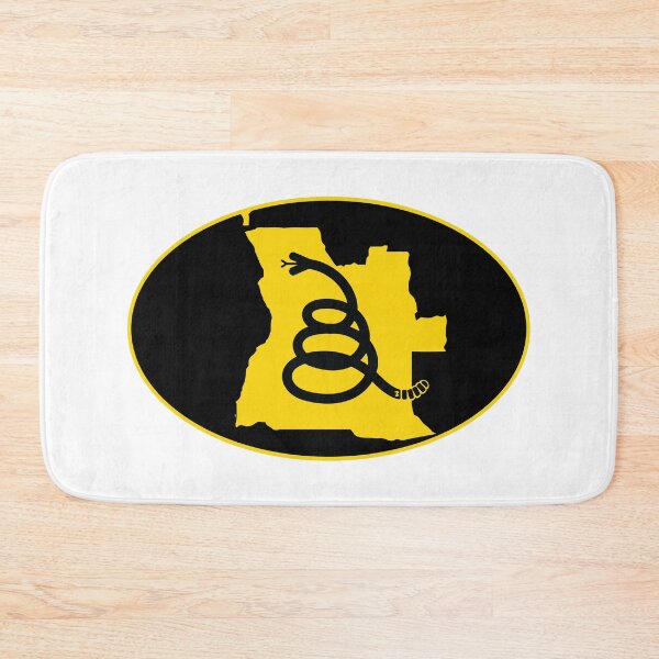 Item preview, ANGOLA - Freedom Is The Superpower - Modern Gadsden Snake Flag - Dont Tread On Me design designed and sold by pelagio.