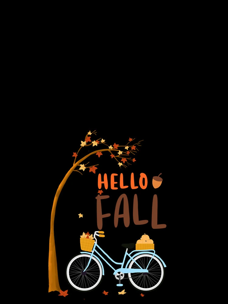 Thumbnail 4 of 4, iPhone Case, Bike Ride Through Fall – Hello Fall designed and sold by CraftyrCreator.