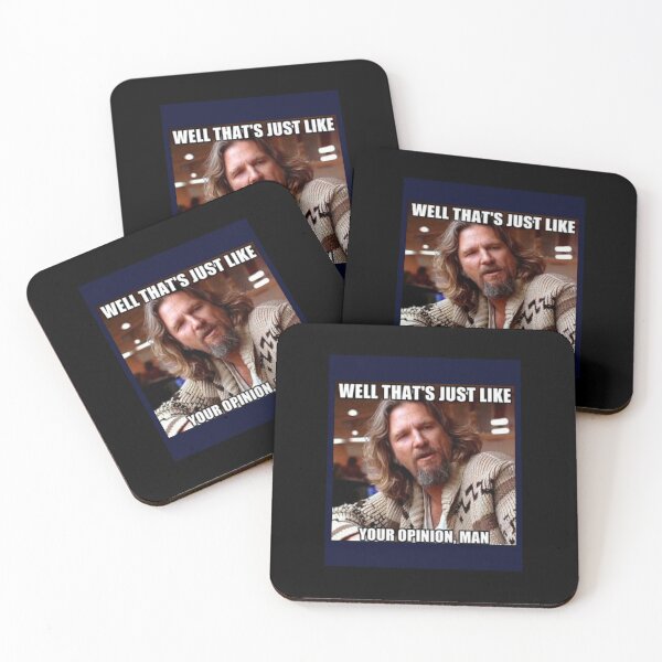 Aperçu de l'œuvre LE GRAND LEBOWSKI, eh bien, c'est exactement comme ton avis mec créée et vendue par PatriotCat.