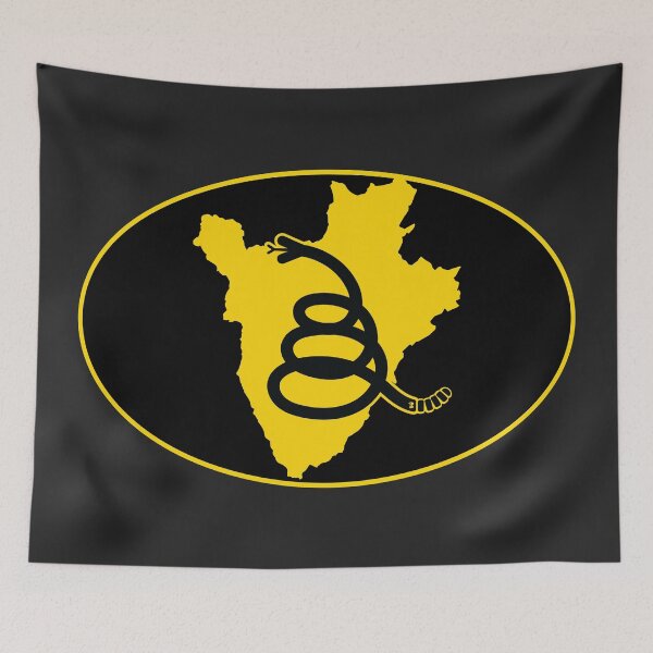 Item preview, BURUNDI - Freedom Is The Superpower - Modern Gadsden Snake Flag - Dont Tread On Me design designed and sold by pelagio.