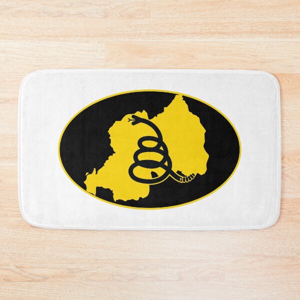 Item preview, RWANDA - Freedom Is The Superpower - Modern Gadsden Snake Flag - Dont Tread On Me design designed and sold by pelagio.