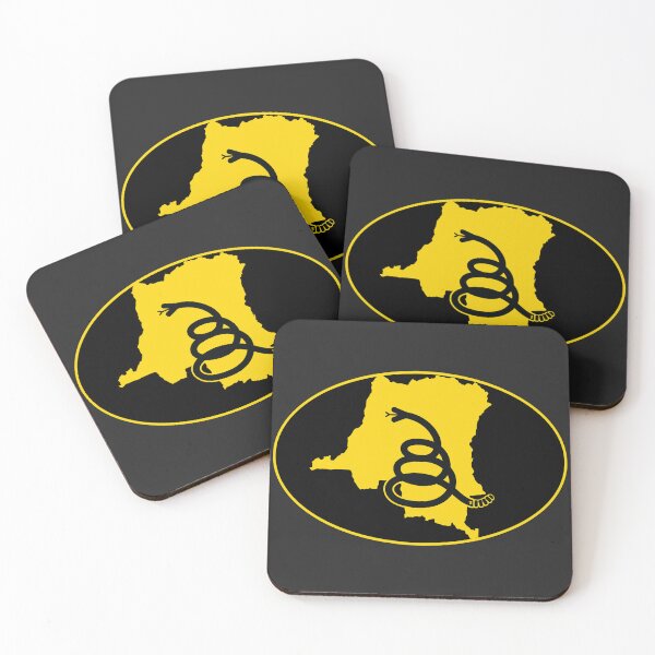 Item preview, DEMOCRATIC REPUBLIC OF THE CONGO DR CONGO Kinshasa- Freedom Is The Superpower - Modern Gadsden Snake Flag - Dont Tread On Me design designed and sold by pelagio.