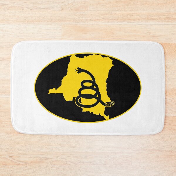 Item preview, DEMOCRATIC REPUBLIC OF THE CONGO DR CONGO Kinshasa- Freedom Is The Superpower - Modern Gadsden Snake Flag - Dont Tread On Me design designed and sold by pelagio.