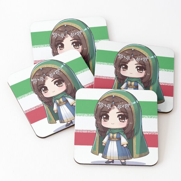 Item preview, Iranian chibi in traditional attire designed and sold by Gacram.