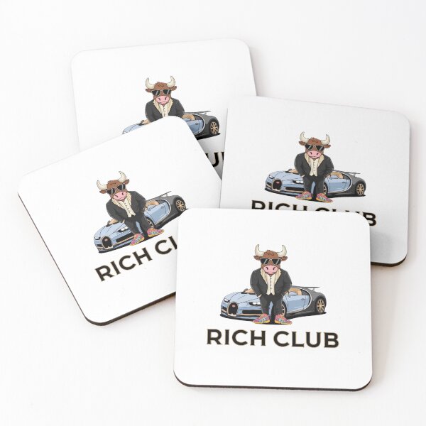 Item preview, Rich Club: Luxury Bull with Cars - Style Meets Elegance designed and sold by Colorful-Garden.