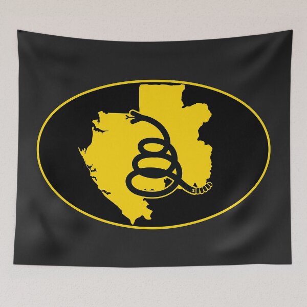 Item preview, GABON - Freedom Is The Superpower - Modern Gadsden Snake Flag - Dont Tread On Me design designed and sold by pelagio.