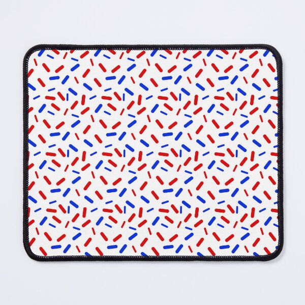 Item preview, Rainbow Sprinkles Red White Blue American Flag designed and sold by JoyfulJen.
