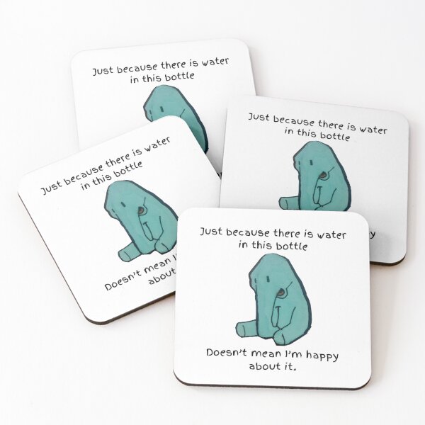 Item preview, Grumpyphant: Waterbottle complaints designed and sold by JONATHAN SHELTON.