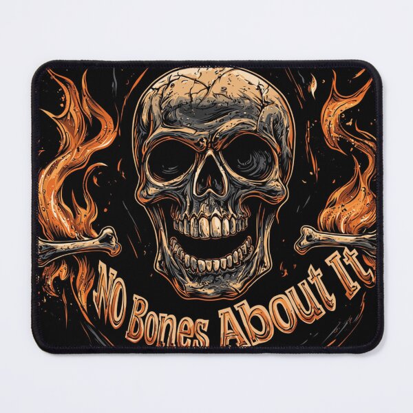 Item preview, Flaming Skull - Spooky Night Illustration designed and sold by Fab-Haven.