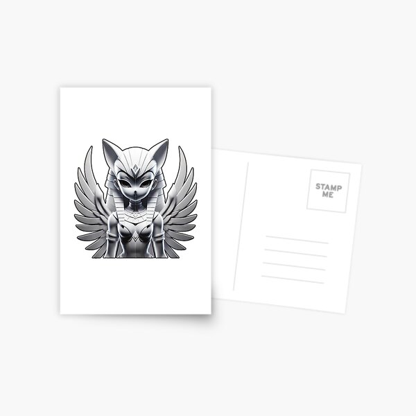 Item preview, White Sphinx Fantasy Myth Egyptian Tarot Card  designed and sold by kylmllr101684.