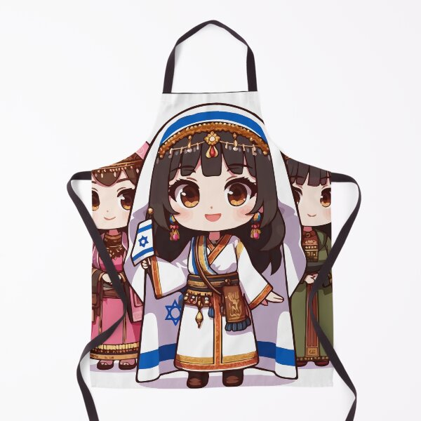 Item preview, Chibis representing the culture of Israel designed and sold by Gacram.