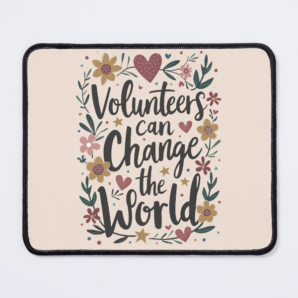 Item preview, Volunteers Change The World Floral  designed and sold by creative321.
