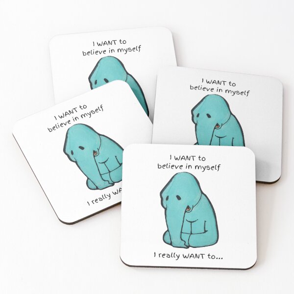 Item preview, Grumpyphant: Believe in yourself designed and sold by JONATHAN SHELTON.