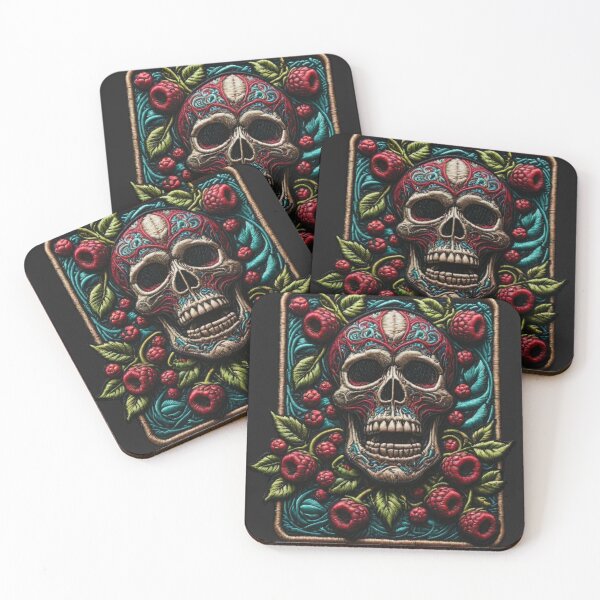 Item preview, The image appears to be made of fabric and embroidered with thread. designed and sold by urbanchicmexica.