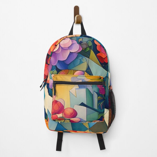 Item preview, Abstract Cubist Flowers designed and sold by Gingezel.