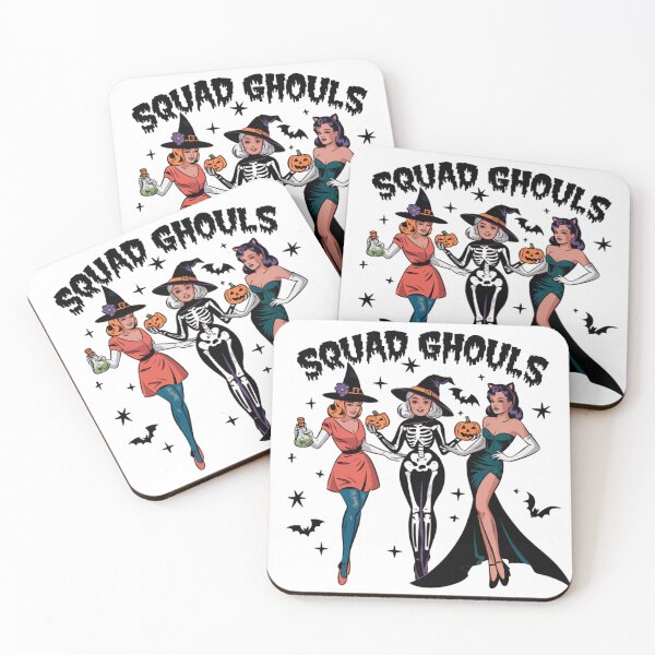 Item preview, Squad Ghouls Retro Halloween designed and sold by Charlietule.