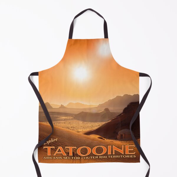 Item preview, Tatooine Travel Poster designed and sold by travelwitheric.