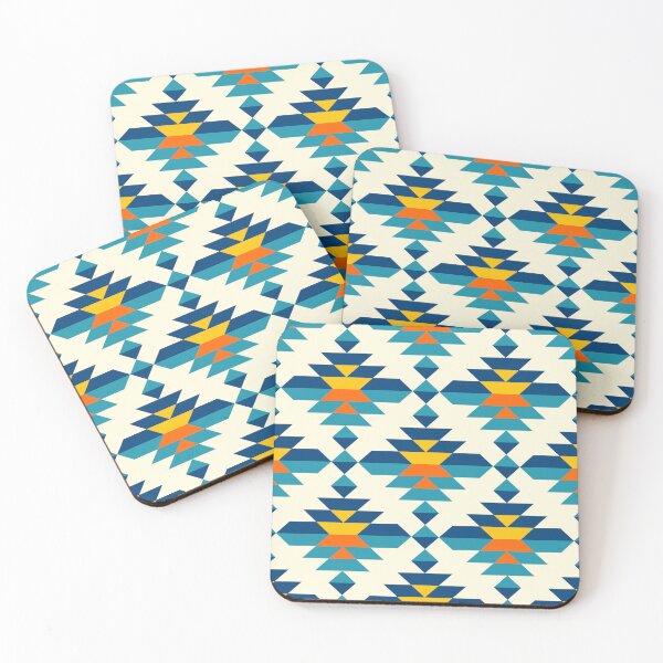 Item preview, Modern Aztec colorful diamonds designed and sold by Dana Du.