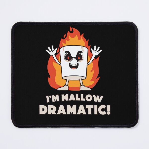 Item preview, I'm mallow dramatic! Melodramatic Marshmallow designed and sold by messy-nessie.