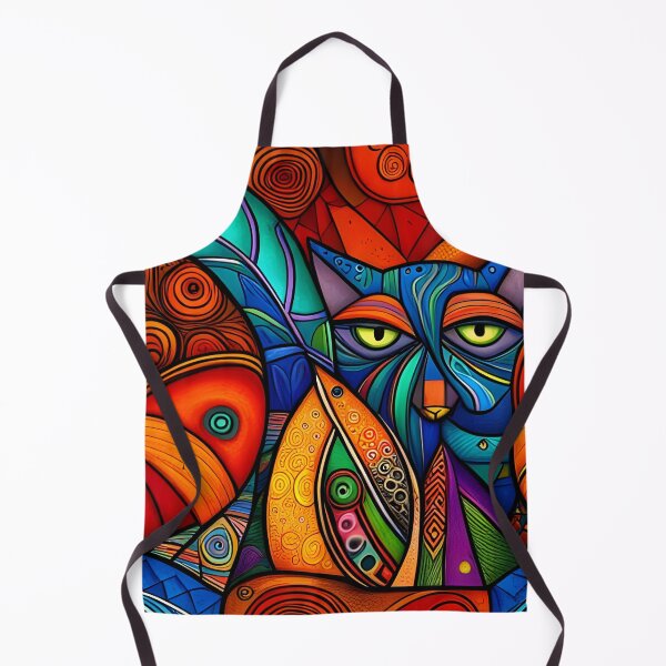 Item preview, Psychedelic Abstract Cat designed and sold by Gingezel.