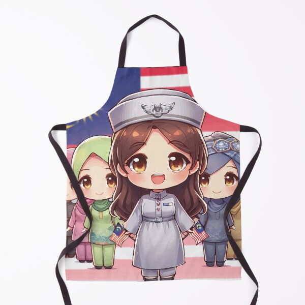 Item preview, Unity and pride in Malaysia chibi version designed and sold by Gacram.