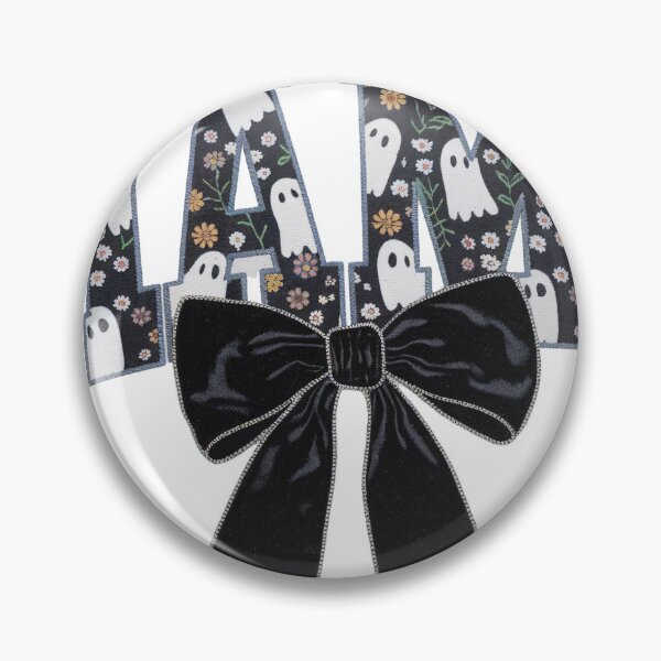 Item preview, Floral Ghost Mama with Bow Halloween Design designed and sold by Charlietule.