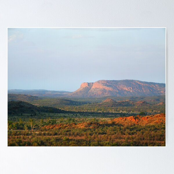 West MacDonnell Ranges northern territory Poster