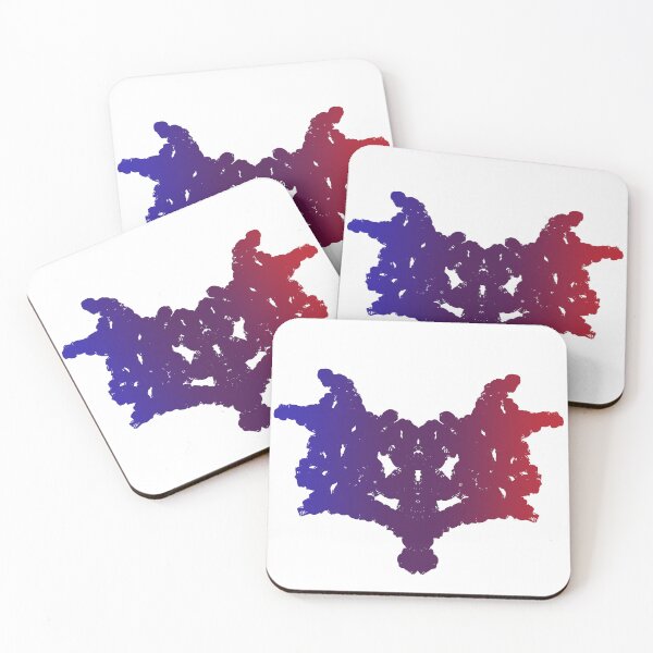 Item preview, A colourful twist on a classic Rorschach psychological test designed and sold by jaynadian.