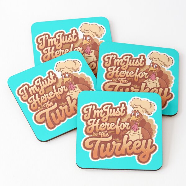 Item preview, I Am Just Here For The Turkey designed and sold by bittucreates.
