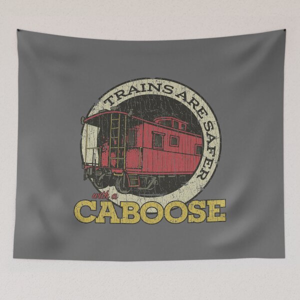 Item preview, Trains Are Safer With a Caboose 1981 designed and sold by AstroZombie6669.