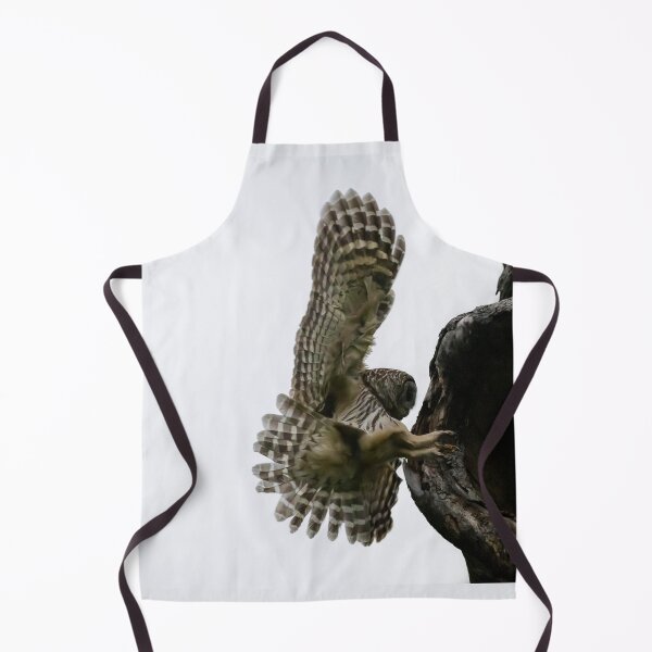Item preview, Mama Barred owl Smooth Landing designed and sold by Puttaswamy Ravishankar.