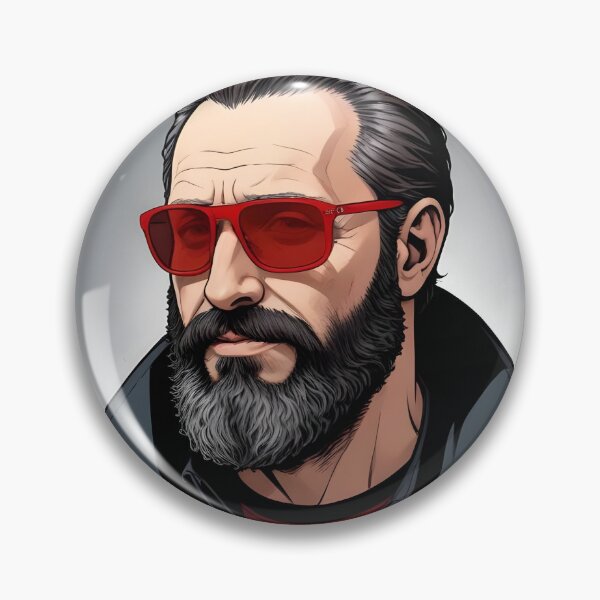Item preview, Portrait Of A Mad Man (Comic Style) designed and sold by ArtFactor-E.