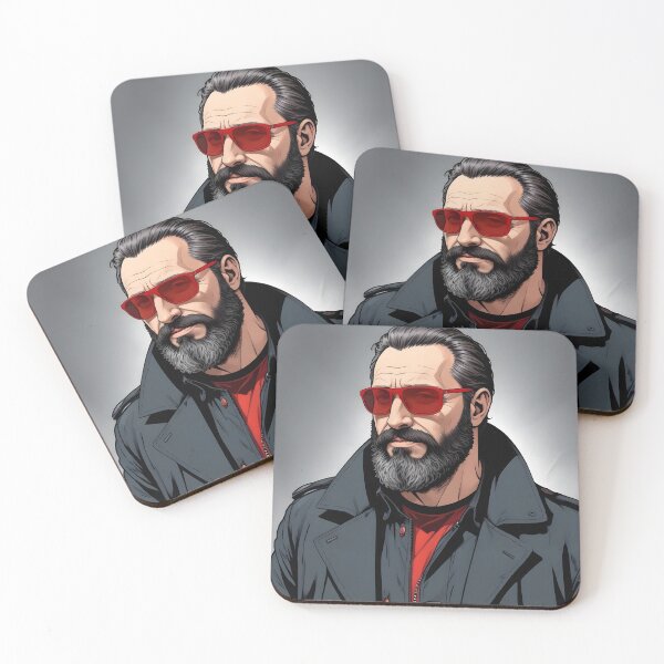 Item preview, Portrait Of A Mad Man (Comic Style) designed and sold by ArtFactor-E.