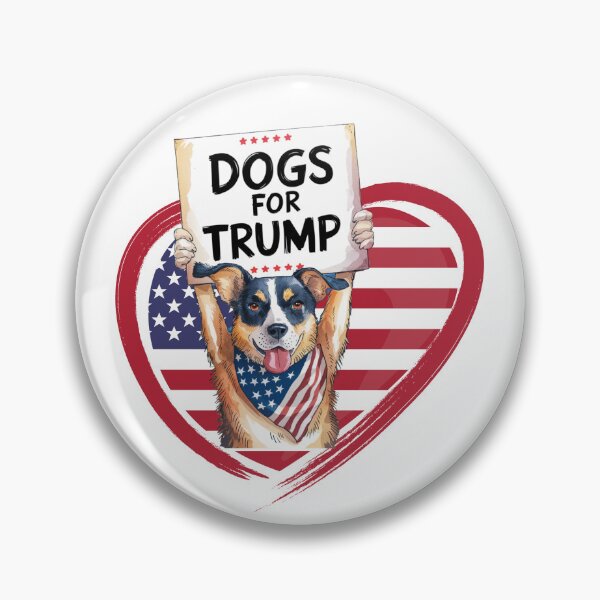 Item preview, Dogs for Trump: Paw-litical Patriots designed and sold by Nzgiftsandmore.