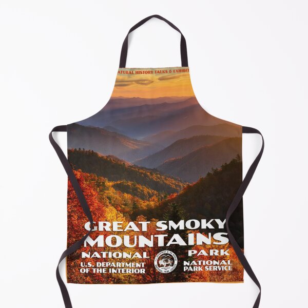 Item preview, Vintage WPA-Style Great Smoky Mountains National Park Poster designed and sold by travelwitheric.