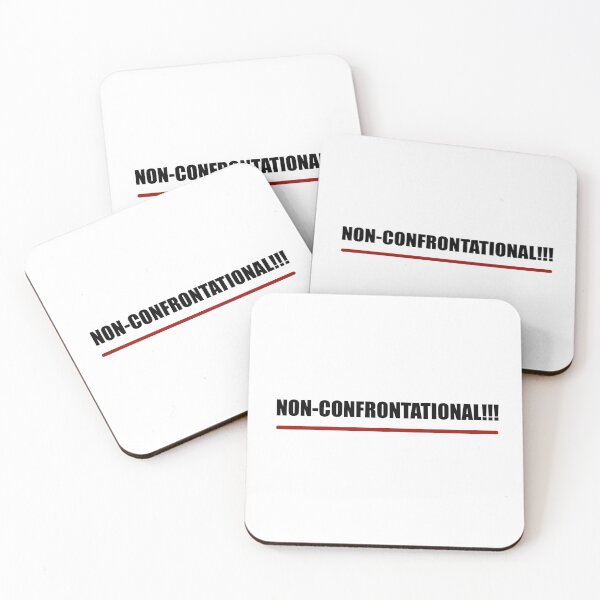 Item preview, I’m non-confrontational!!! designed and sold by jaynadian.