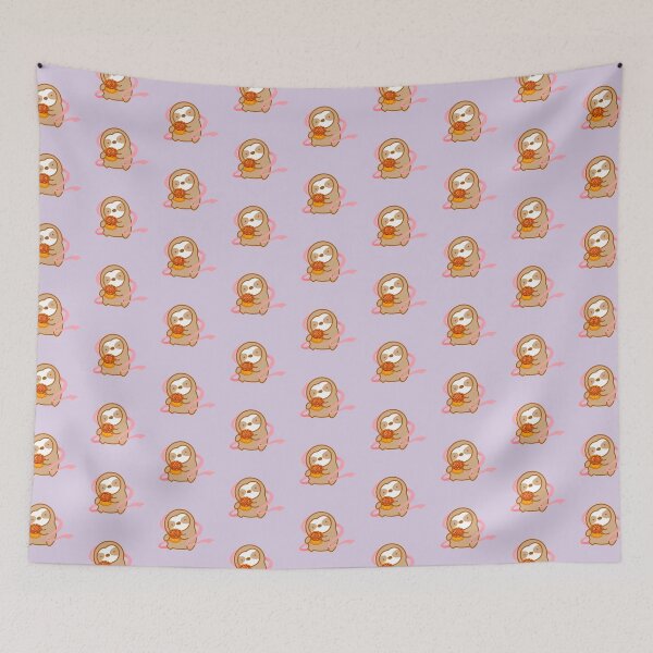 Item preview, Cute Moon Festival Mooncake Sloth  designed and sold by theslothinme.