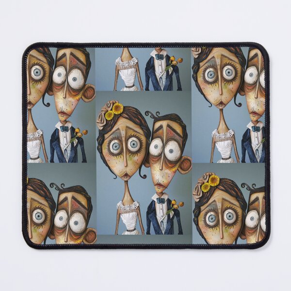 Item preview, Gothic Wedding Couple, Melancholic Artistic Wedding Illustrations designed and sold by Piotrek0001.