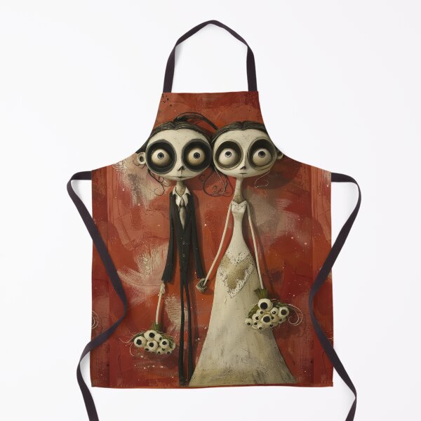 Item preview, Gothic Wedding Couple, Melancholic Artistic Wedding Illustrations designed and sold by Piotrek0001.