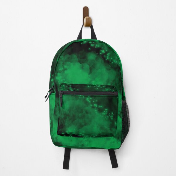Item preview, Radioactive Night Sky – Dark Green Smoke and Glowing Stars designed and sold by Enchantedbox.