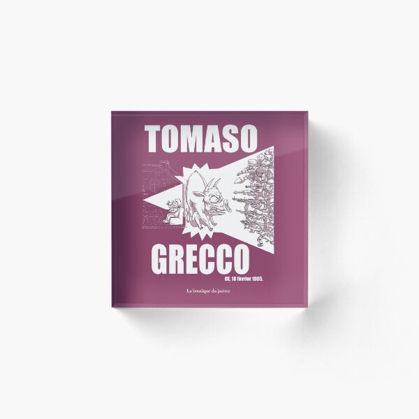 Tomaso Grecco Bloc acrylique