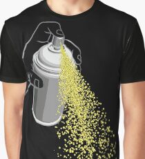 Street Art Spray Graphic T-Shirt