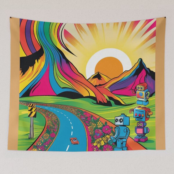 Item preview, Rainbow road designed and sold by KiraChie.
