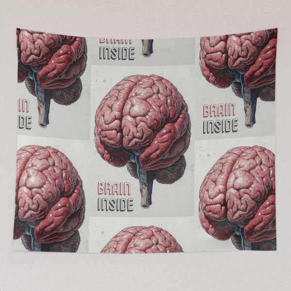 Item preview, Brain: Anatomy, Art, Surrealism designed and sold by Piotrek0001.