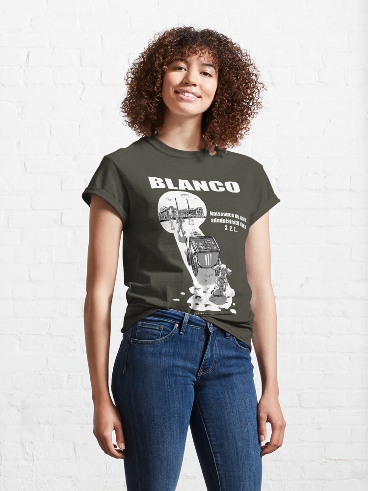 T-shirt classique ''Blanco' : autre vue