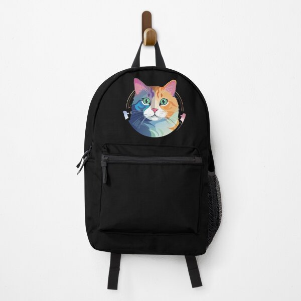 Item preview, Colorful Cat Design | Unique and Vibrant Kitty Graphic designed and sold by MDKey DESIGN.