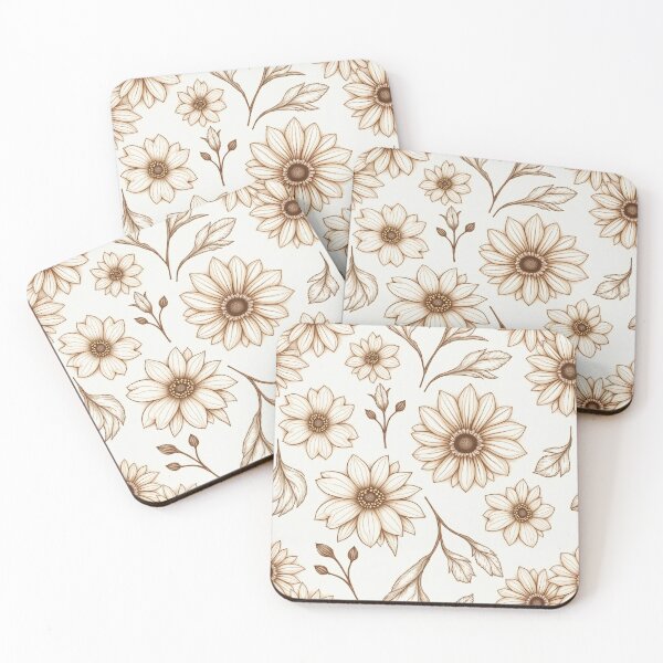 Item preview, Autumn Aquatint Floral Pattern. A Background For The Fall designed and sold by twisted-dot.